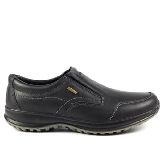 Grisport Melrose Black Active Men's Slip On Shoe | newshoes.ie
