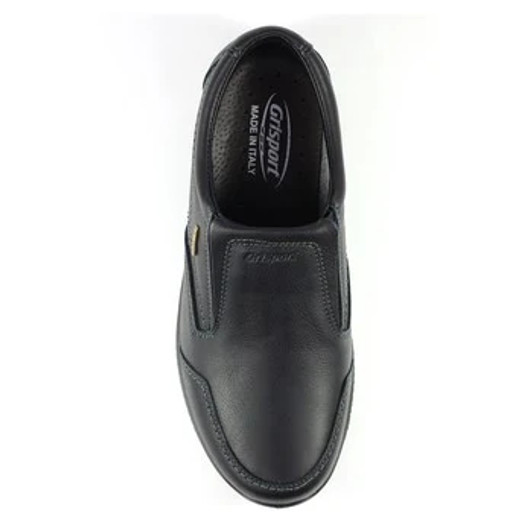 Grisport Melrose Black Active Men's Slip On Shoe | newshoes.ie