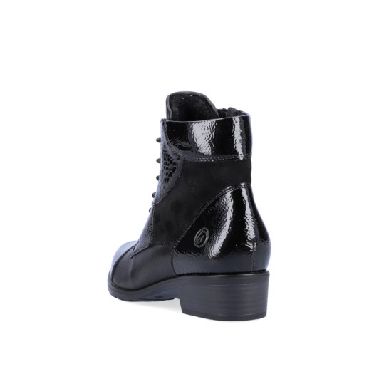 Remonte D6882-01 Black Ankle Boot newshoes.ie