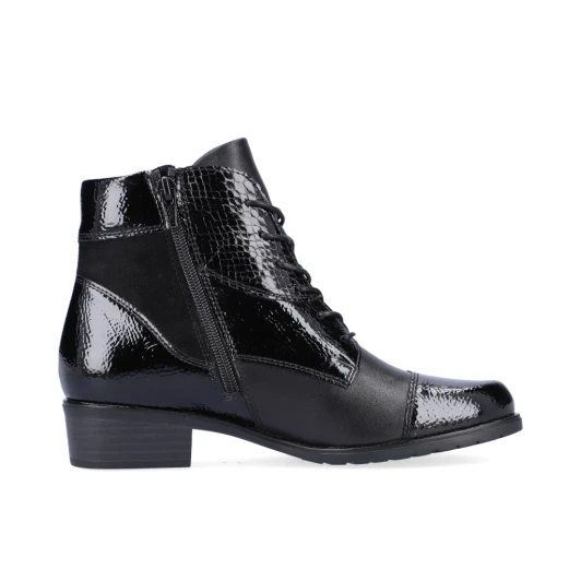 Remonte D6882-00 Black Ankle Boot