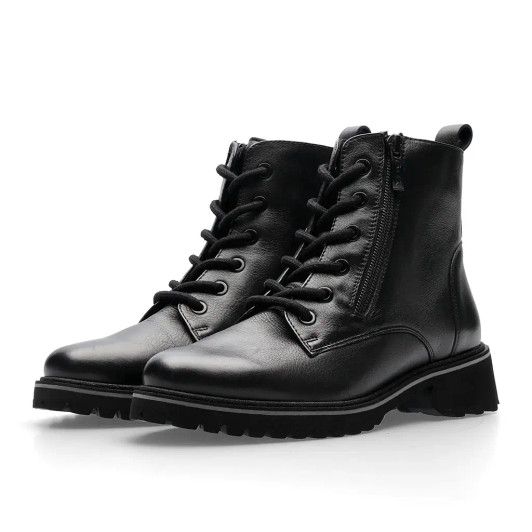 Ara Kent 12-31225-01 Black Block Heel Ankle Boot | newshoes.ie