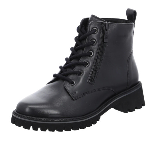 Ara Kent 12-31225-01 Black Block Heel Ankle Boot | newshoes.ie