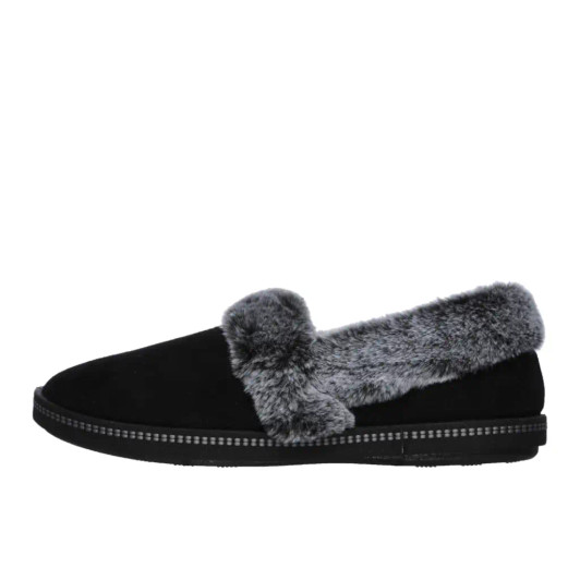 Skechers Cozy Campfire - Team Toasty 32777/BLK Black Ladies Slipper Skechers Cozy Campfire - Team Toasty 32777/BLK Black Ladies Slipper
