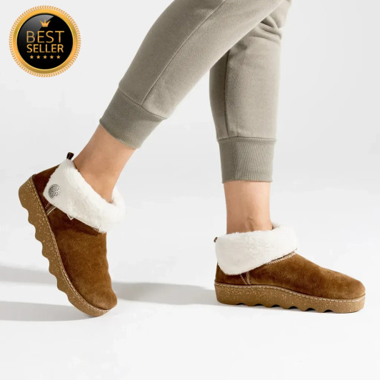 Rohde HUGGYS N°16 6128-76 Tan Suede Ankle Boot | newshoes.ie