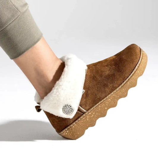 Rohde HUGGYS N°16 6128-76 Tan Suede Ankle Boot | newshoes.ie