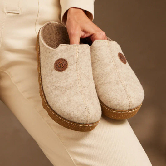 Rohde EASYS N°35 6120-13 Silk Stone Ladies Slipper | newshoes.ie