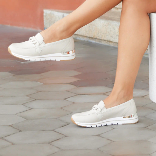 Remonte R6711-60 Light Beige Loafer | newshoes.ie Remonte R6711-60 Light Beige Loafer | newshoes.ie