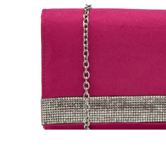 Lotus Amy Pink & Diamante Clutch Bag