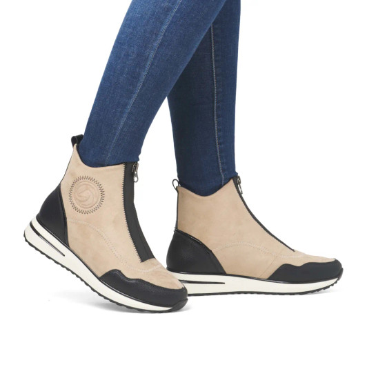 Remonte D1G70-60 Beige Ankle Boot newshoes.ie Remonte D1G70-60 Beige Ankle Boot newshoes.ie