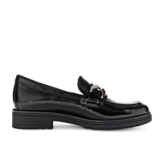 Gabor 55.251.97 Black Patent Laofer | newshoes.ie