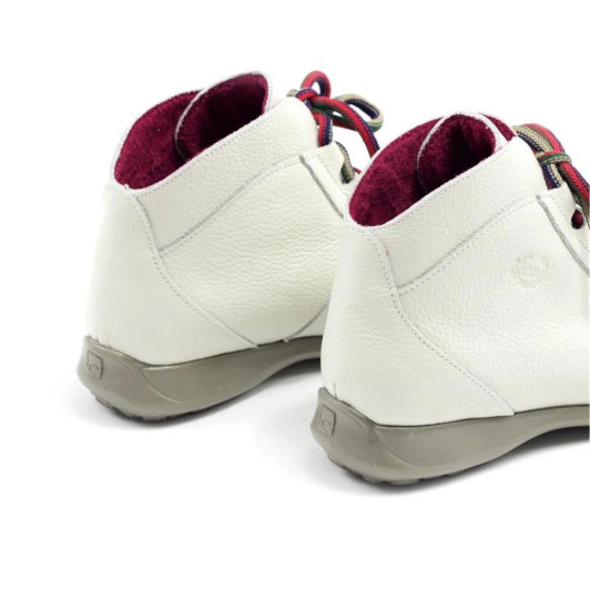 Jose Saenz Rural Bogota 2082-BG Cream Ankle Boot newshoes.ie