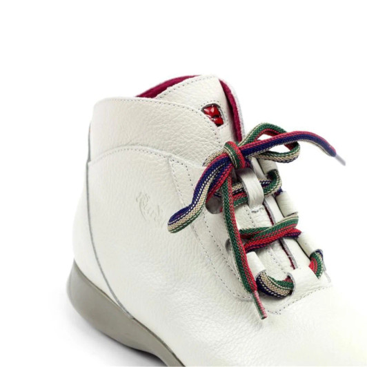 Jose Saenz Rural Bogota 2082-BG Cream Ankle Boot newshoes.ie