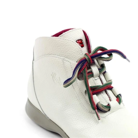 Jose Saenz Rural Bogota 2082-BG Cream Ankle Boot | newshoes.ie