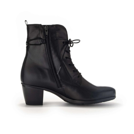 Gabor 55.521.27 Black Lace-up Ankle Boot newshoes.ie