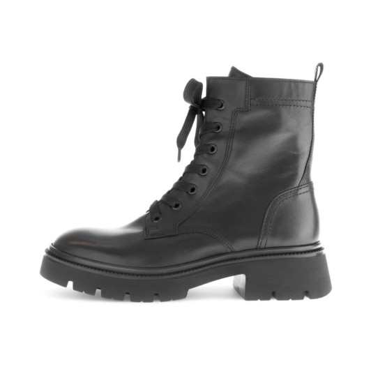 Gabor 51.852.27 Black Lace Biker Boot newshoes.ie