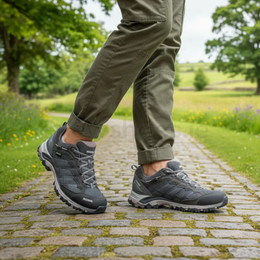 Meindl Caribe Lady GTX 3823-59 Graphite Violet Women's Shoe | newshoes.ie