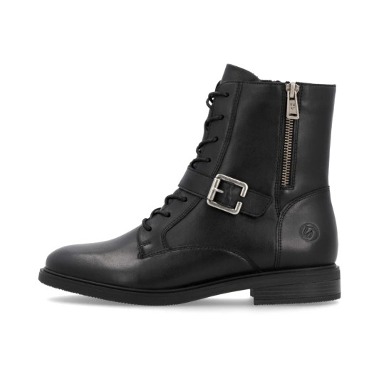 Remonte D1U70-00 Back Biker Boot with side buckle | newshoes.ie Remonte D1U70-00 Back Biker Boot with side buckle | newshoes.ie