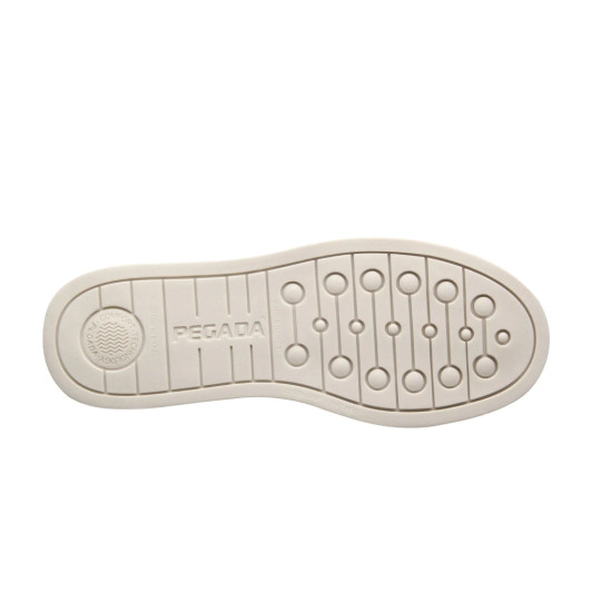 Pegada 211154-04 White & Gold Women's Casual Sneakers | newshoes.ie