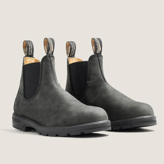 Blundstone 587 Rustic Black Ladies Chelsea Boots | newshoes.ie