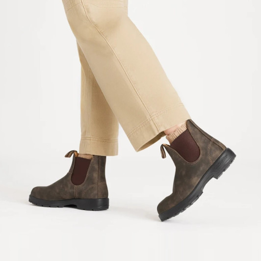 Blundstone 585 Rustic Brown Chelsea Boots | newshoes.ie