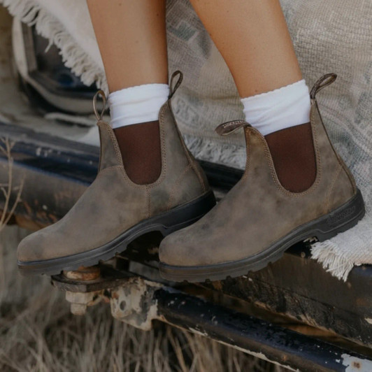 Blundstone 585 Rustic Brown Chelsea Boots | newshoes.ie