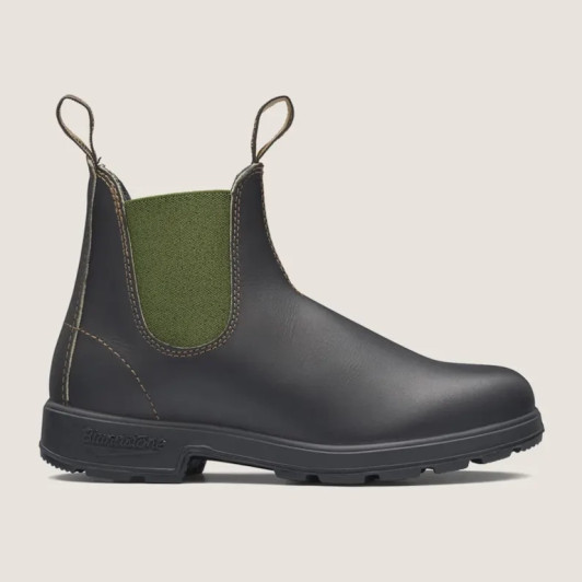 Blundstone 519 Stout Brown & Olive Ladies Chelsea Boots | newshoes.ie