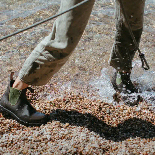 Blundstone 519 Stout Brown & Olive Ladies Chelsea Boots | newshoes.ie