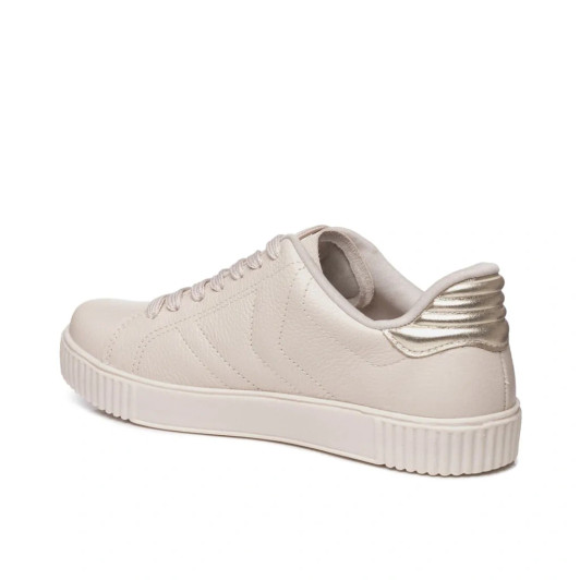 Pegada 219021-03 Off White & Gold Women's Casual Sneakers | newshoes.ie