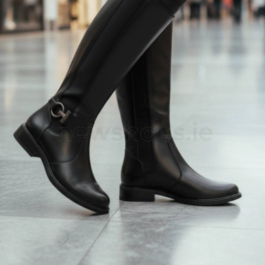 Dubarry Cide 1988-01 Black Long Shaft Boot | newshoes.ie