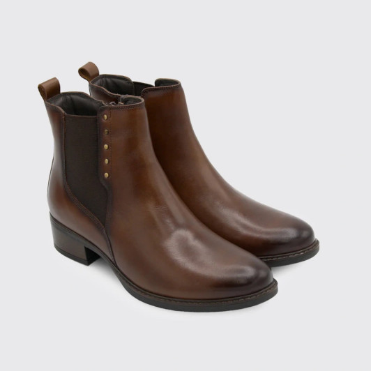 Dubarry Crest 1983-95 Chestnut Chelsea Boot | newshoes.ie