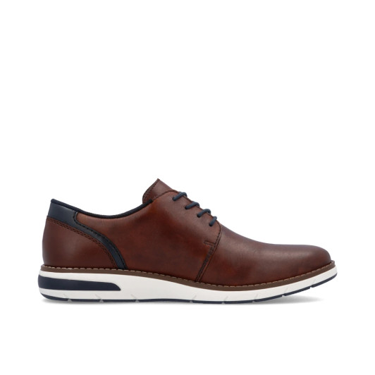 Rieker 11302-24 Chestnut & Navy Casual Shoe | newshoes.ie