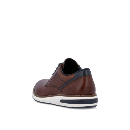 Rieker 11302-24 Chestnut & Navy Casual Shoe | newshoes.ie