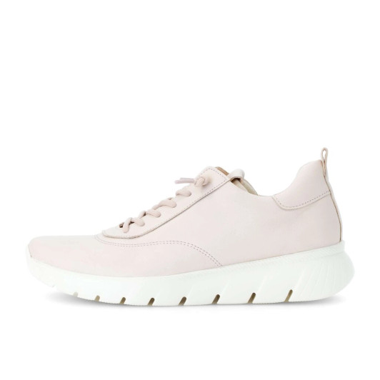 Gabor 63.460.22 Nude Low Wedge Sneaker | newshoes.ie
