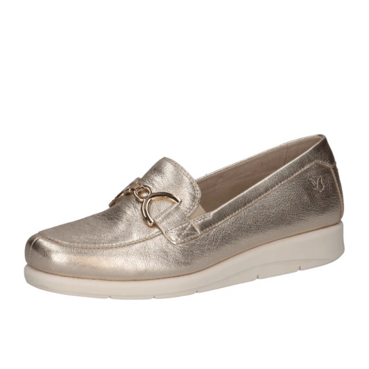 Caprice 9-24751-44 959 Gold Loafer | newshoes.ie