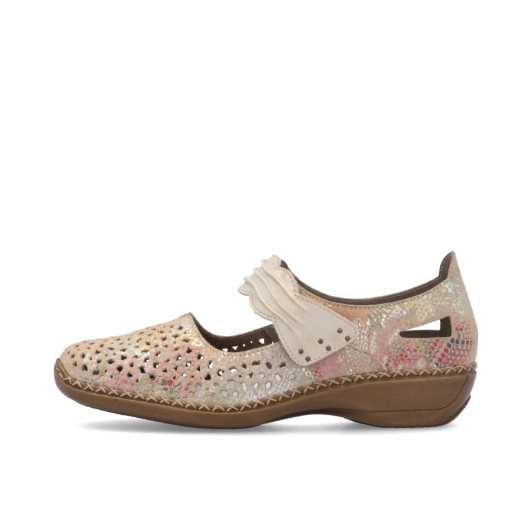 Rieker 41399-92 Gold Casual Shoe | newshoes.ie