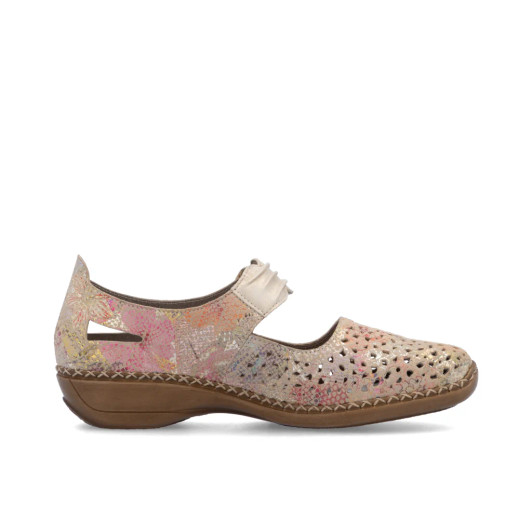 Rieker 41399-92 Gold Casual Shoe | newshoes.ie