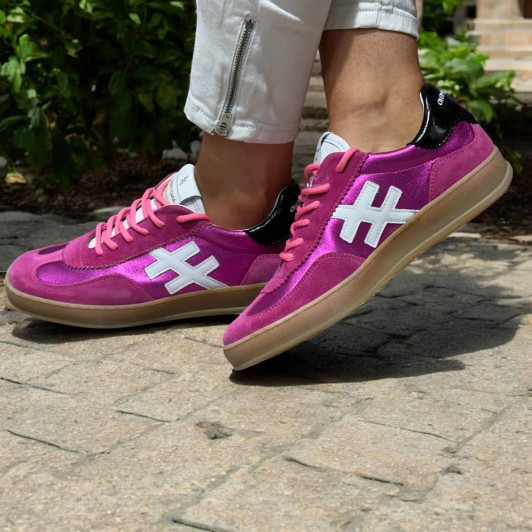 Another Trend Iconic II A032M324 Fuchsia Sneaker | newshoes.ie