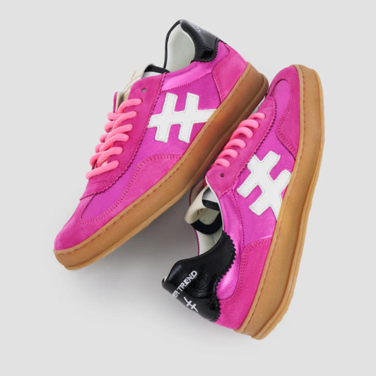 Another Trend Iconic II A032M324 Fuchsia Sneaker | newshoes.ie