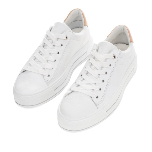 Ara Canberra 3.0 12-23003-04H White Wide Fit Sneaker | newshoes.ie