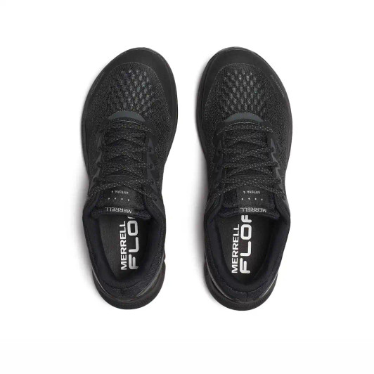 Merrell Antora 4 Waterproof Low J068442 Black & Graphite Women's Trail Running Shoe  | newshoes.ie