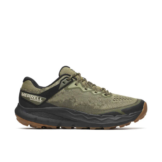 Merrell Nova 4 Waterproof J068397 Green & Black Men's Trail Running Shoe | newshoes.ie
