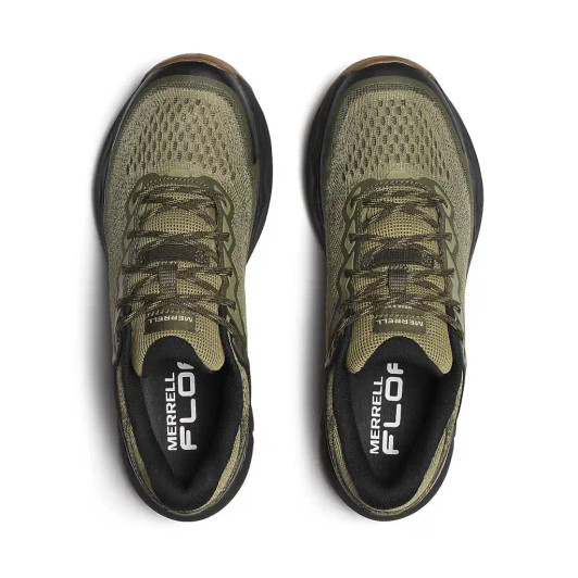 Merrell Nova 4 Waterproof J068397 Green & Black Men's Trail Running Shoe | newshoes.ie