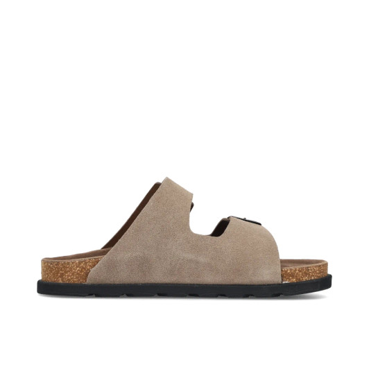 Rieker 21190-27 Brown Double Strap Men's Mule | newshoes.ie