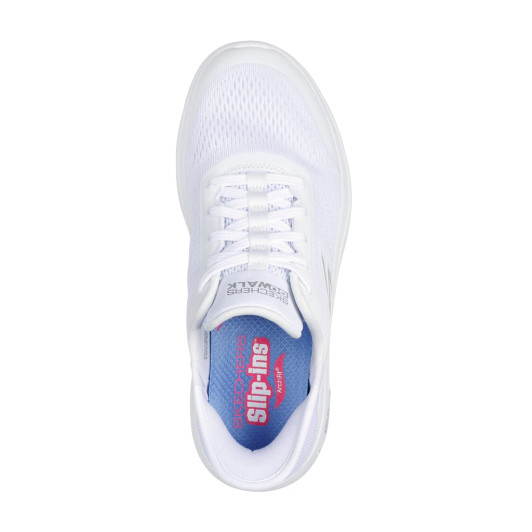 Skechers Slip-ins: GO WALK Arch Fit 2.0 125319/WHT White Women's Sneaker | newshoes.ie