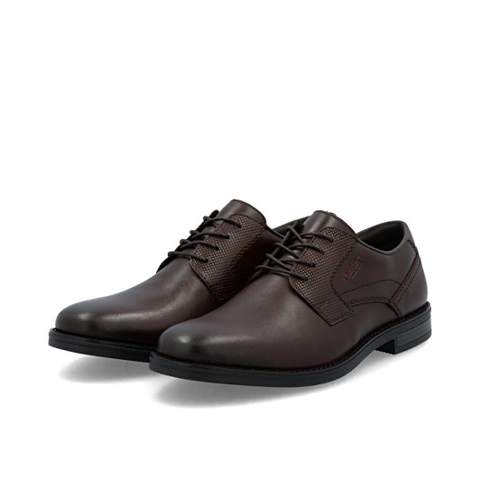Rieker 13523-25 Mens Dark Brown Formal Shoe | newshoes.ie