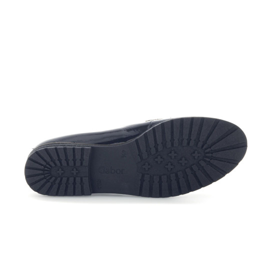 Gabor 72.042.36 Navy Patent Leather Loafer | newshoes.ie