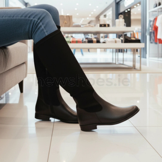 Caprice 9-25514-41 019 Black Knee High Boot | newshoes.ie