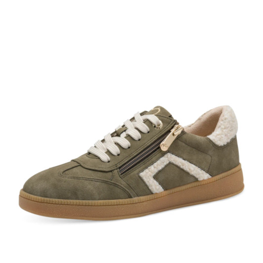 Marco Tozzi 23778-45 Taupe Low Sneaker | newshoes.ie