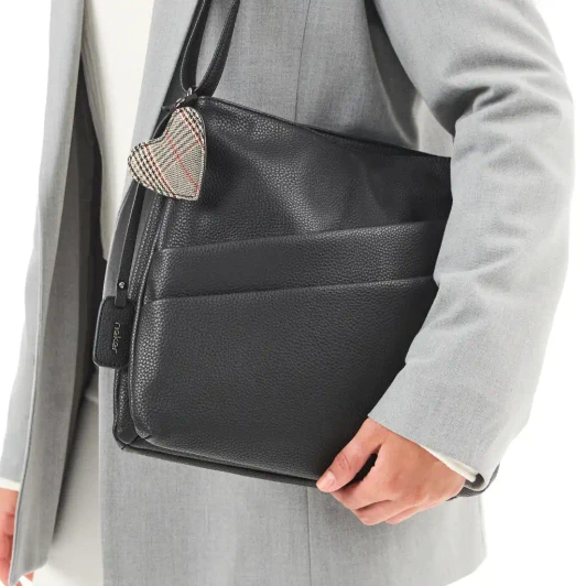 Rieker H1005-02 Black Cross Body Bag | newshoes.ie