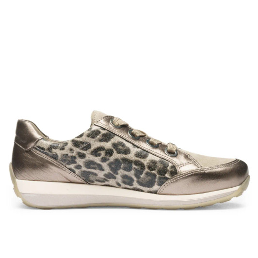 Ara Osaka 12-64587-05 (H Fitting) Pewter Wide Fit Sneaker | newshoes.ie